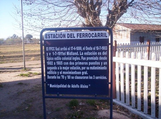 El Ferrocarril en Carhué - Termas de Carhué